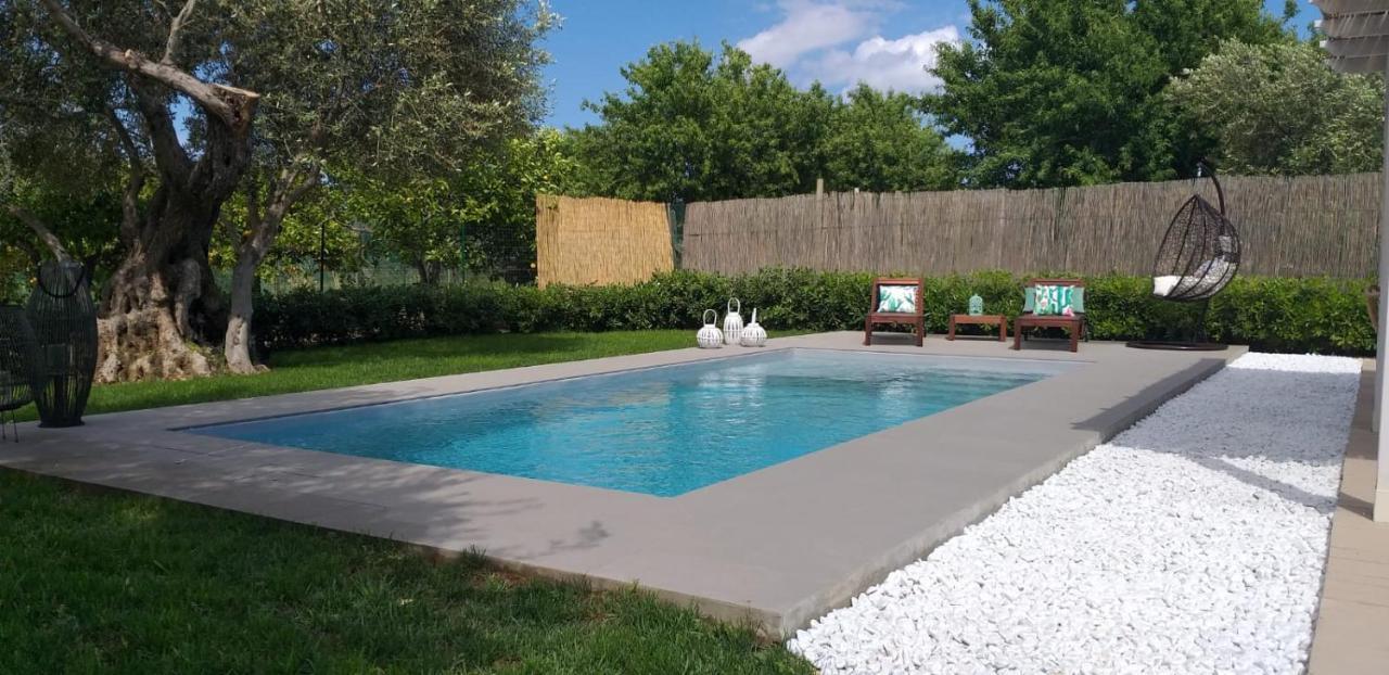 Villa Federica Con Piscina/With Pool Santa Maria Del Focallo Exteriér fotografie